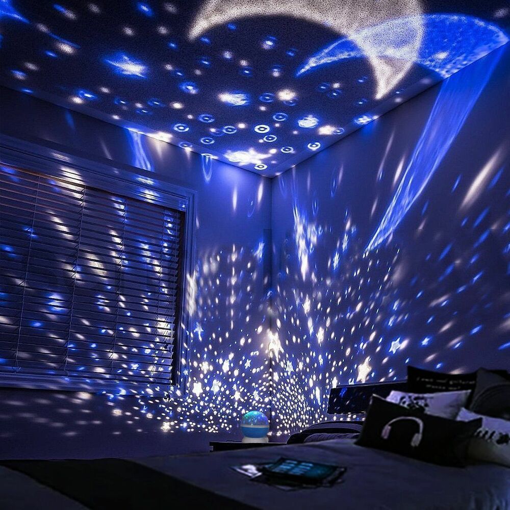 Star projector night light